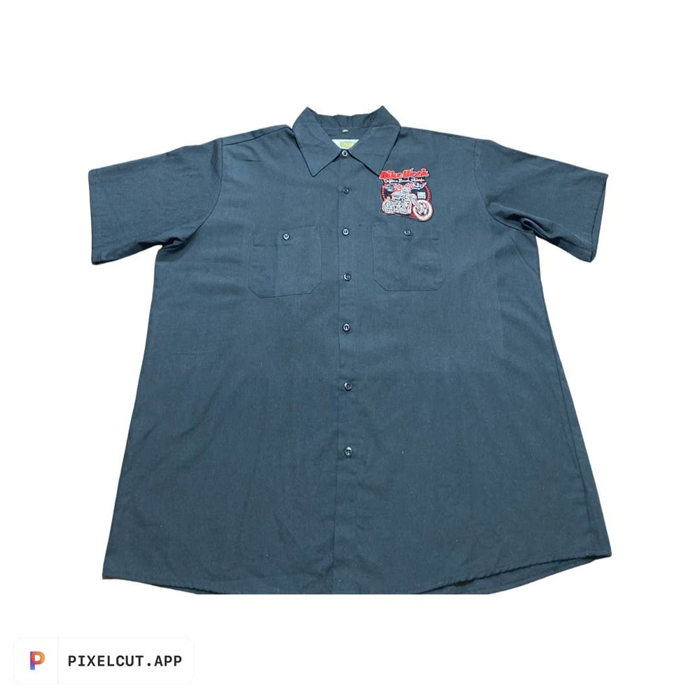 Biker Clothing Company Daytona Beach Bike Week 2013 Button Up Shirt 2XL